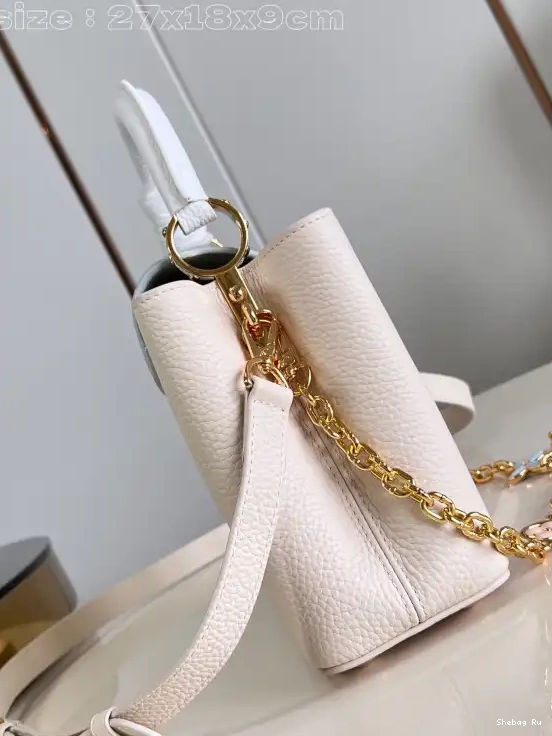 VUITTON BB-27*18*9CM CAPUCINES LOUIS 0627